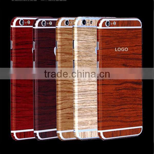 Mobile Phone Wood Skin Full Wrap Sticker Protector Films Decal For iPhone6