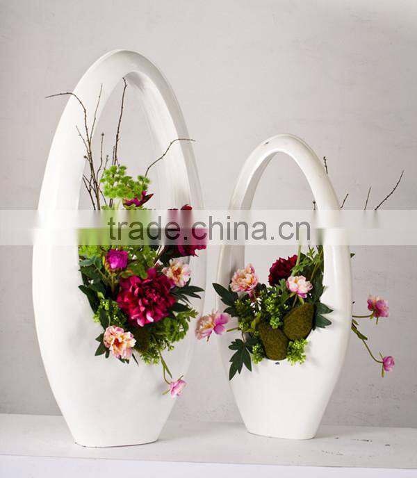SJLJ013323 high quality flower pot and vase for wedding decoration
