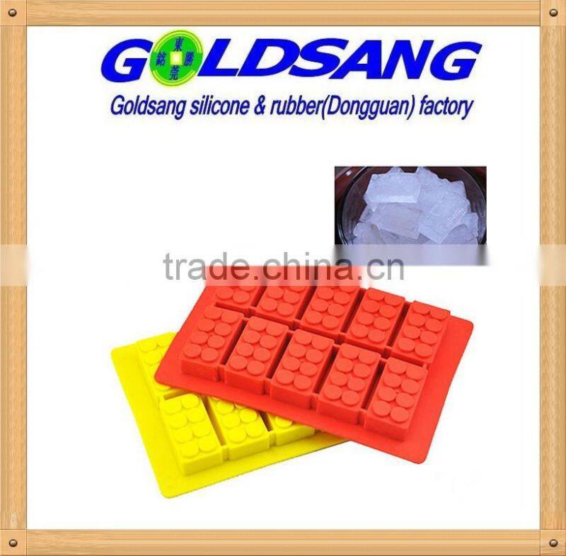 Hot selling unique -shape silicone ice cube tray
