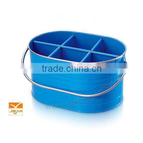 Party Blue Beer Bucket Holder