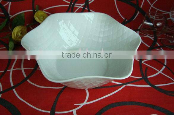 Porcelain furit dishes with factory price