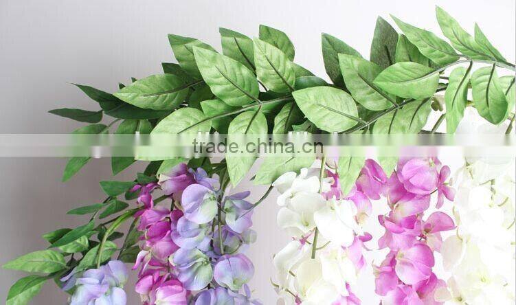 wedding stage artificial wisteria flower for sale