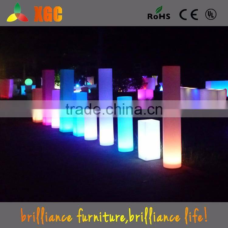2016 new arrival waterproof aluminium outdoor led pillar light
