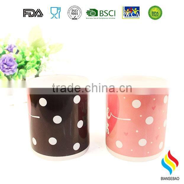 marketing gift ceramic 11oz colour changing mug with design