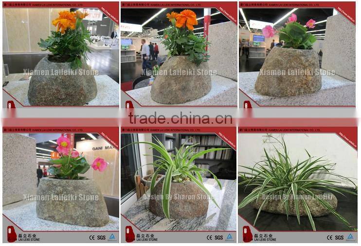 Outdoor Garden Granite Bonsai Pots Price