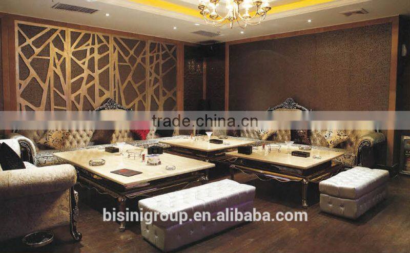 Italian Antique Carved Sofa Set Customized Size 7 Seater Sofa For Hotel Ktv Rooms