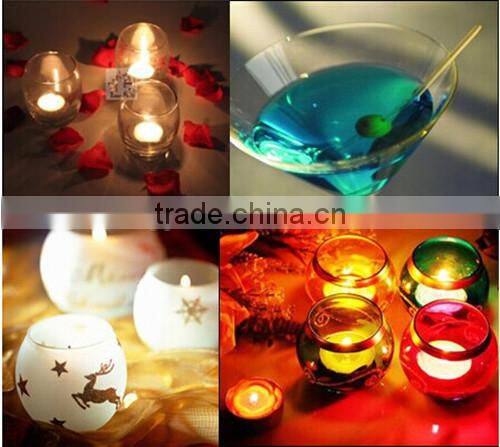 fancy factory direct home decorative plastic candle cup