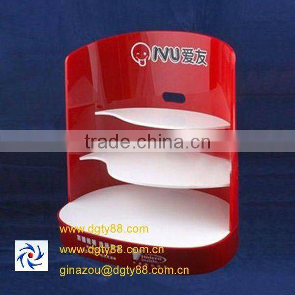 Vacuum formed display rack