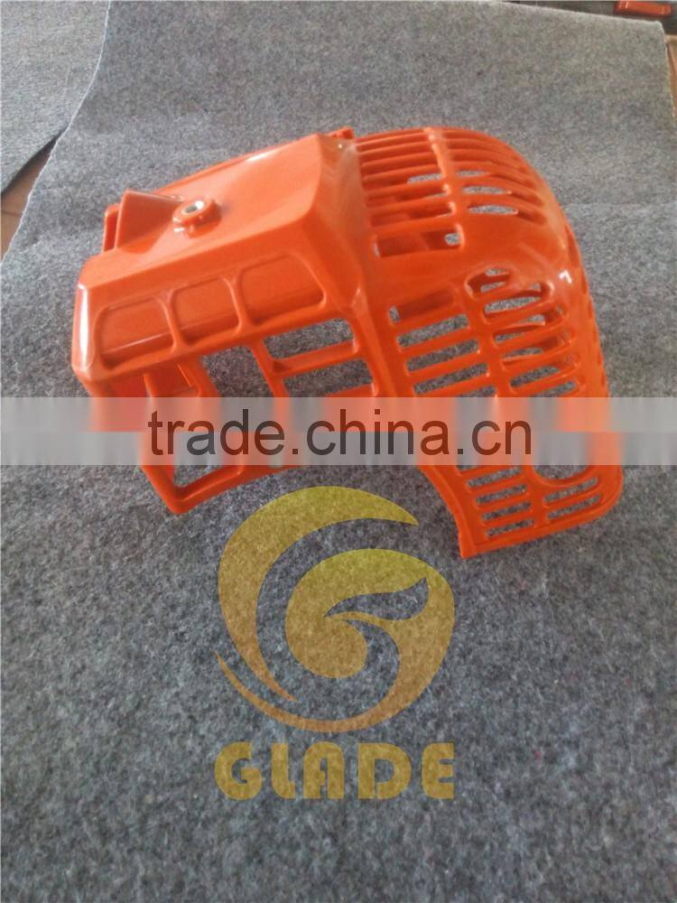 Orange Gasoline Grass Cutter Parts Engine Cover Plastic Garden Tools Parts