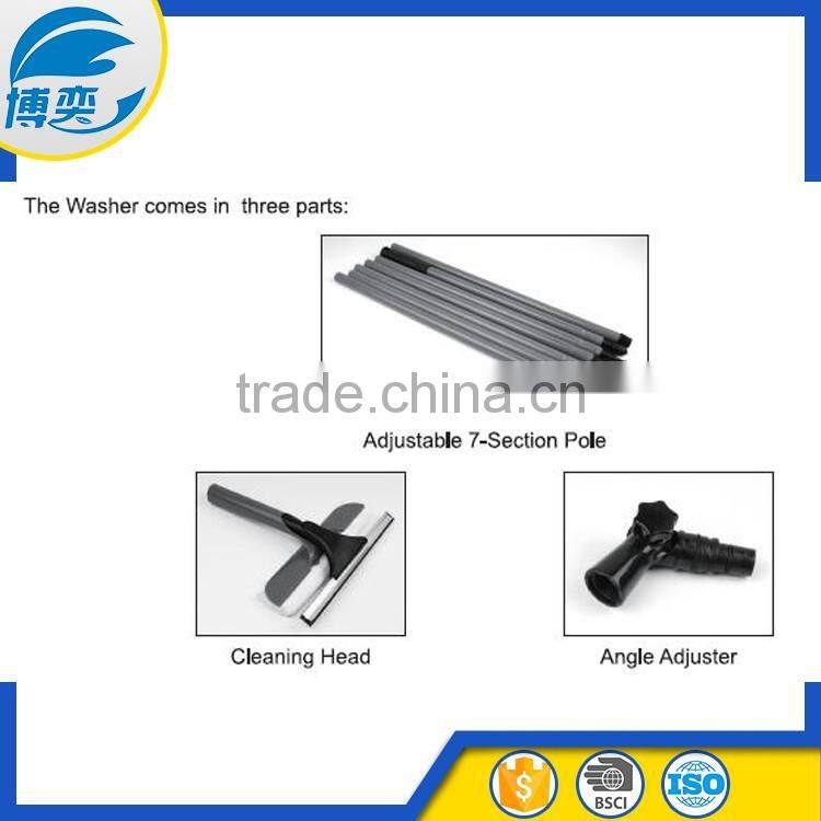 Surper market telescopic alu pole with Silicone Window Squeegee,Window Wiper
