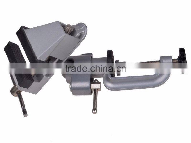 Table Bench Vise Work Bench Clamp Swivel Rotated Vice Hobby Craft Repair Tool