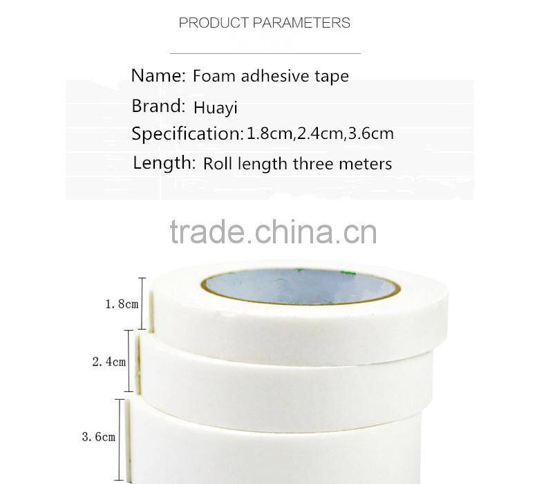 High density single sided eva foam tape