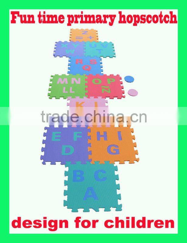 eva foam hopscotch puzzle paly mats for children