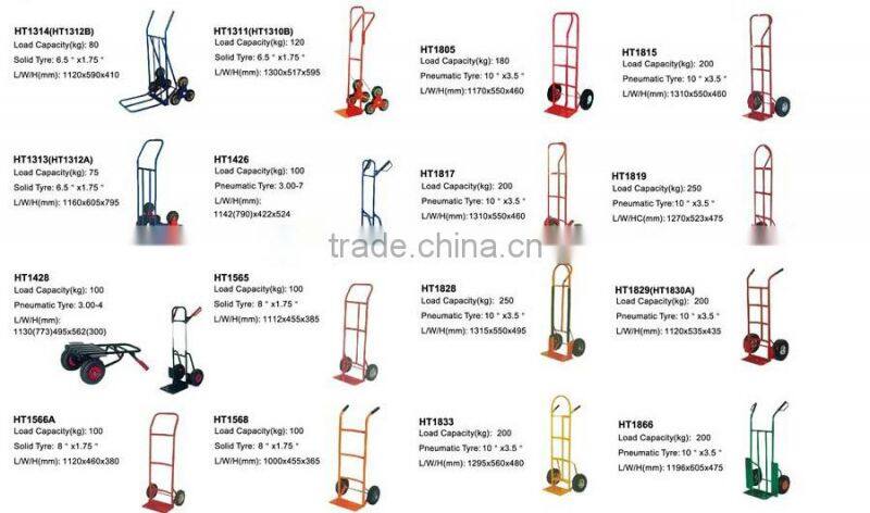 steel handle hand pallet hand truck HT1836