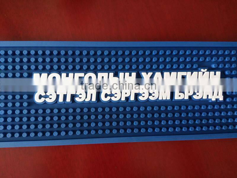 Factory Manufacturing custom bar mat felt promotion bar mat with logos