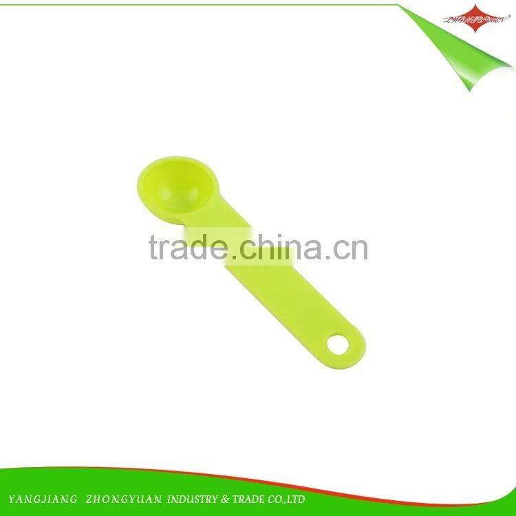 ZY-L1011B New style colorful Set of 6 plastic Measuring spoons