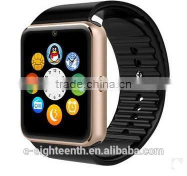 Cheap factory price GT08 waterproof Bluetooth smart watch apply to android mobile