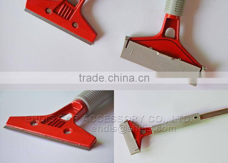 free sample razor blade scraper / telescopic handle tool set / glass cleaning squeegee