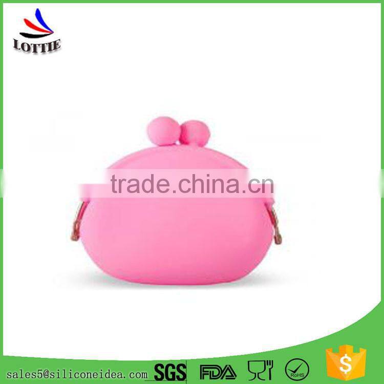 New design Fashion mini Coin Purse cute silicone bag coin bag
