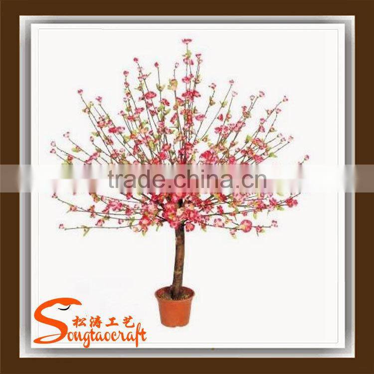 manufacturer china artificial cherry tree dacorative indoor artificial tree mini artificial cherry blossom tree