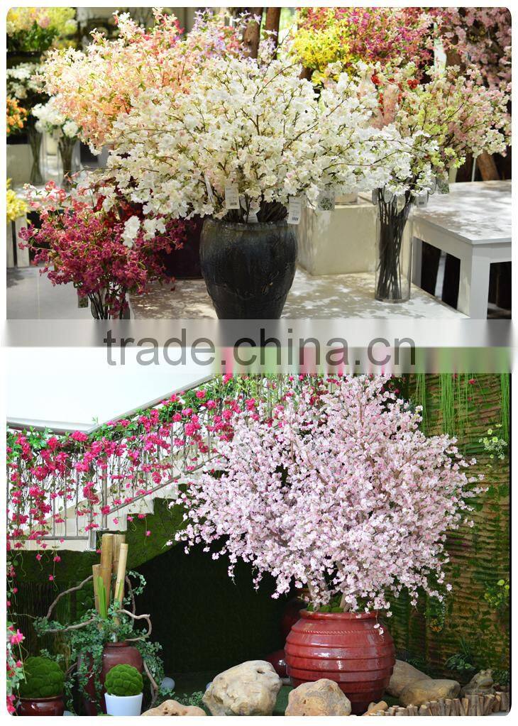 cherry blossom artificial flowers wholesale china silk flower manufacturers