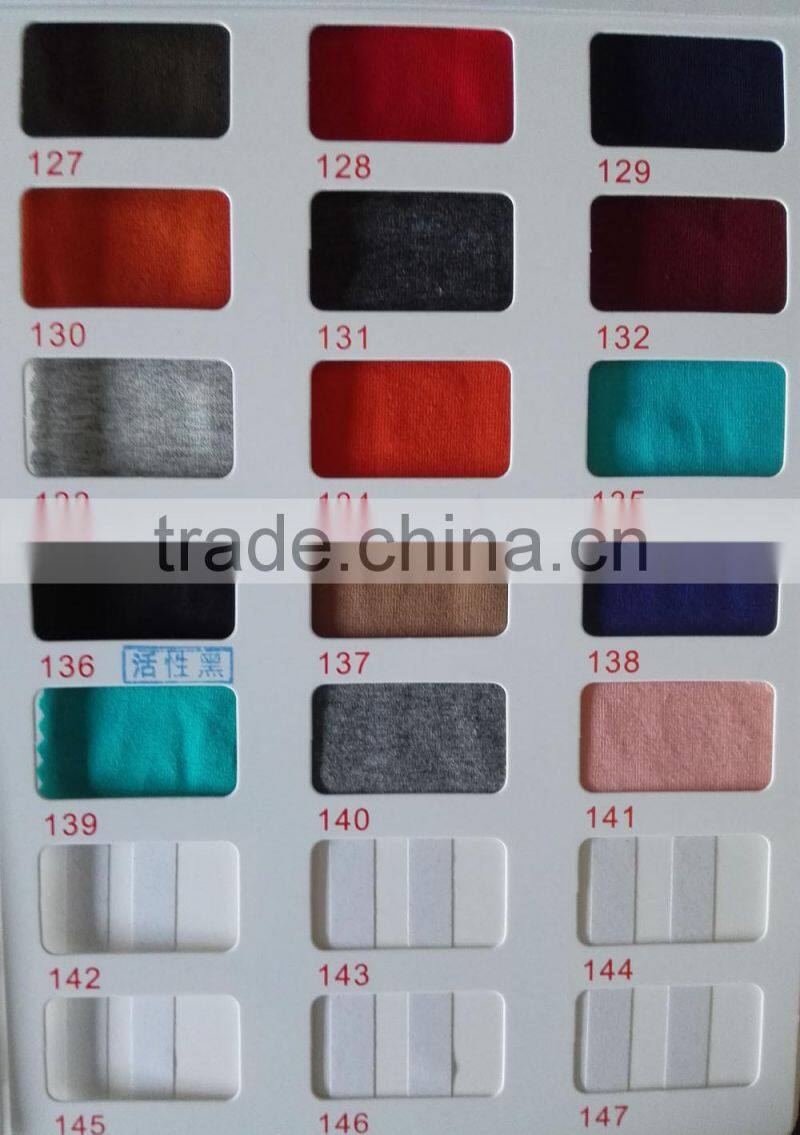Selling high quality 95% cotton 5% spandex knitting single jersey fabric 180gsm
