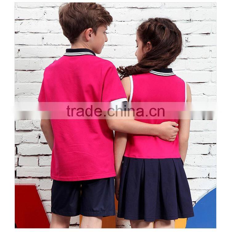 New Design Cotton Polo Shirt For Students Wear