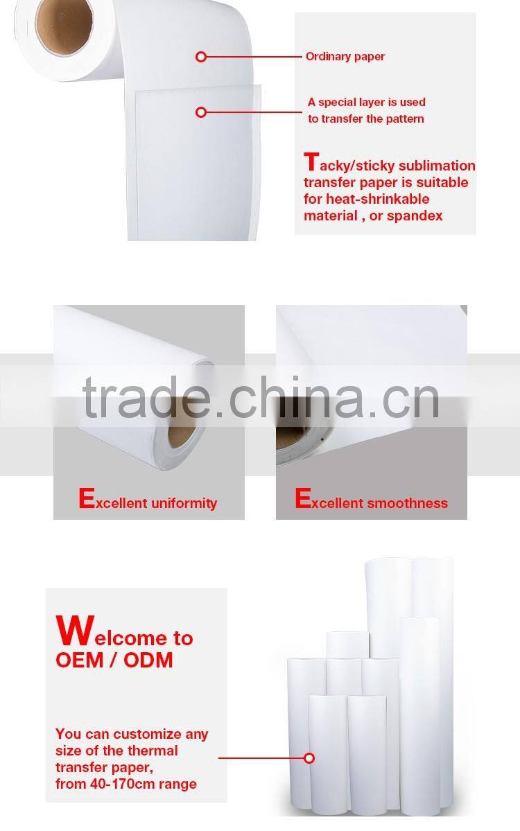 Promotion cheap personality tacky forever dark transfer paper