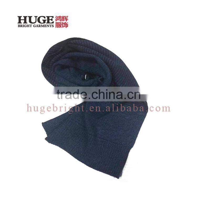 China Manufacturer New Style Very Soft Men Knit Scarf