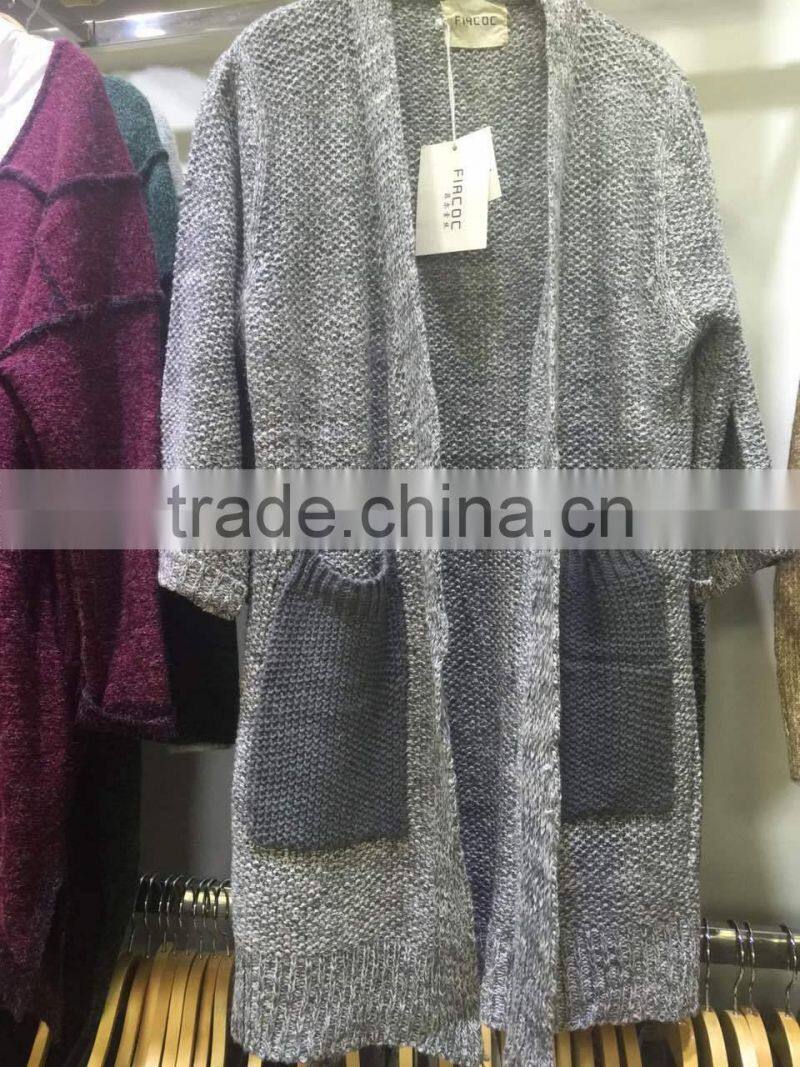 GZY wholesale soft touching woman's sweater common designs for ladies