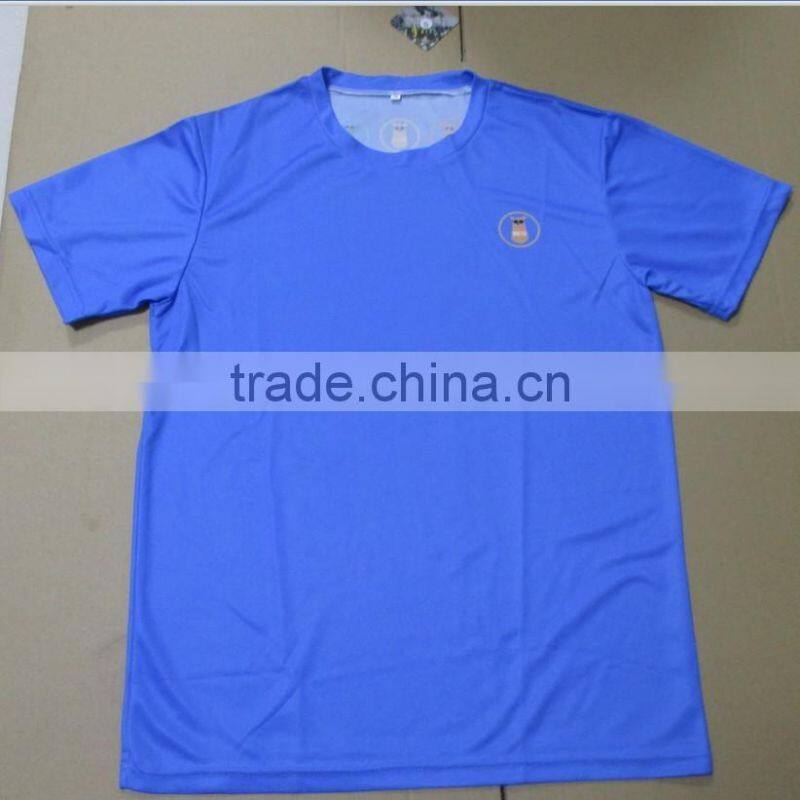 Custom Sublimation printing mens sports running t shirt