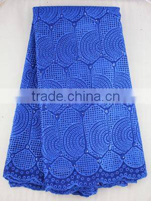 eyelet big heavy african cotton lace embroidery lace SL0303