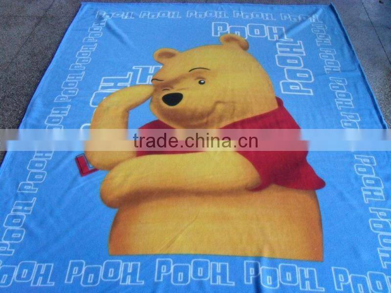 new fashion beautiful polar fleece blanket,cartoon blanket