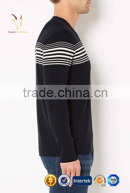 Wholesale Mens Black Crew Neck Sweater Knitting Pattern Free