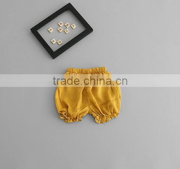 Indian Girls In Shorts Image Bloomer Ruffle Diaper Girls Cotton Flower Pants