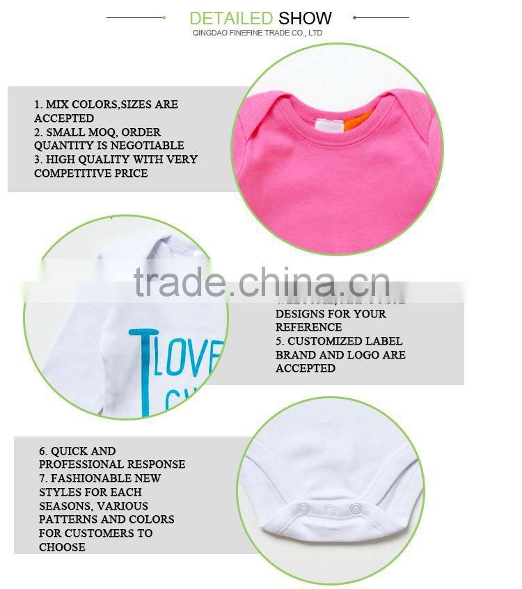 Long Sleeve Hooded Plain Baby Clothes Colorful Fancy Cotton Baby Rompers