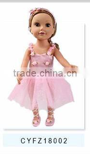 Volume production with CE certificate quality guarantee 18 inch adorable doll clothes
