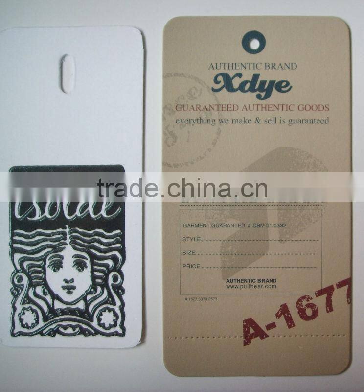 Customized swing tag