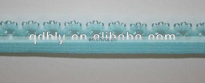 fashion light green elastic tape for bra strap