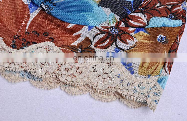 2015 HOT sale Sexy Comfortable Printed Flower Lace Bra Sets