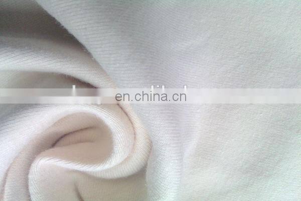 keqiao cotton white textile roll shaoxing cotton jersey fabric