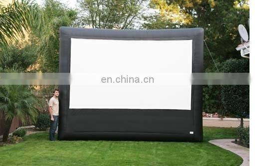 Hot selling outdoor movie screen , inflatable projector screen for supply
