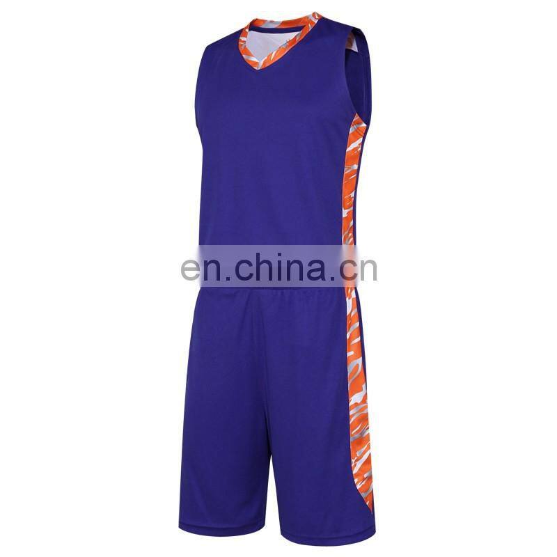 100% mesh side insert V neck 100% youth basketball jersey 2016 latest design
