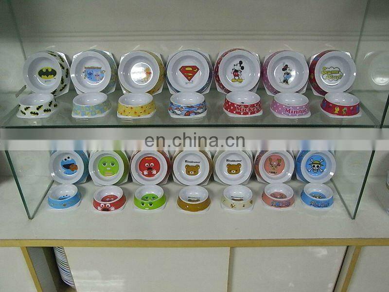 Melamine Cat Face Pet Bowl