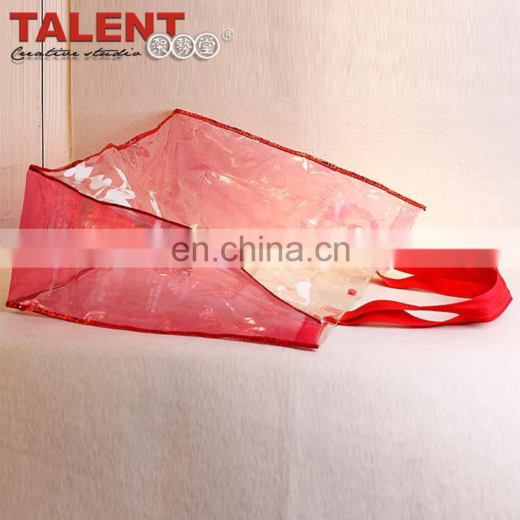 Custom Size private logo pvc zipper bag with good after sale service