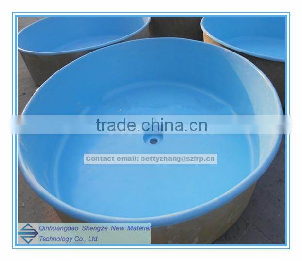 FRP fishpond, FRP tank, freshwater fish-culture pond