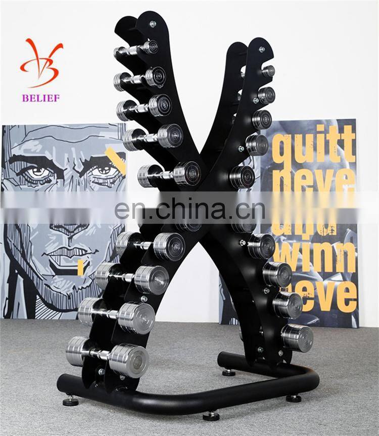 Gym Fitness Equipment Dumbbell Storage Rack