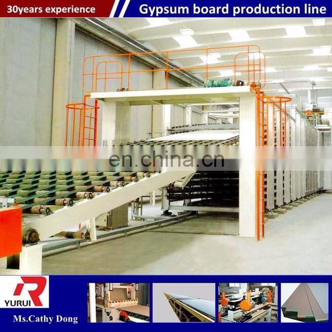 2016 hot sale germany type gypsum board production line/germany type gypsum board production line equipments producing