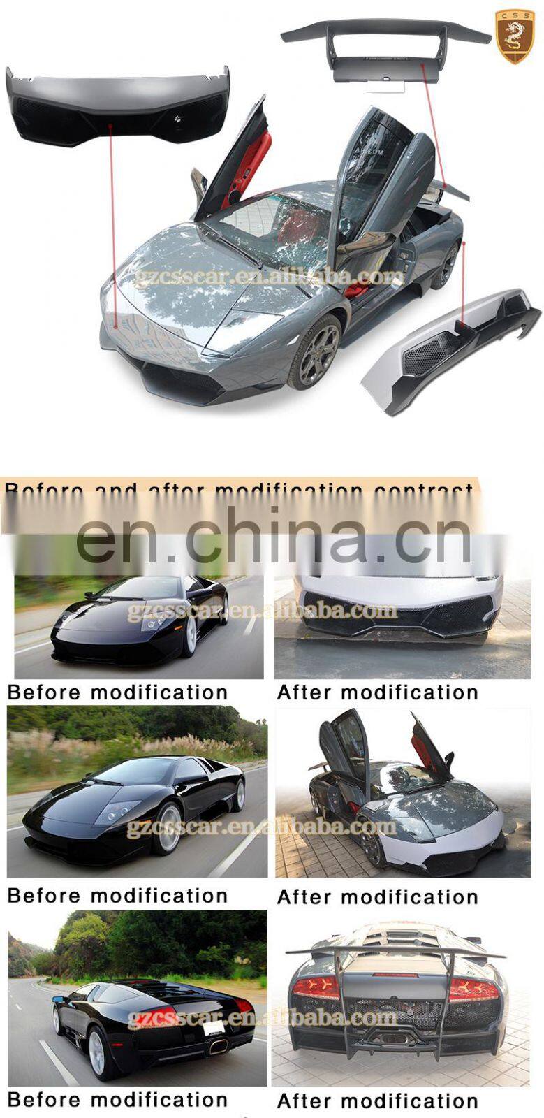 Body kit for LP640 converted to LP670 body kit in cf+frp