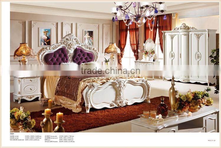 Modern french bed/New arrival french bed